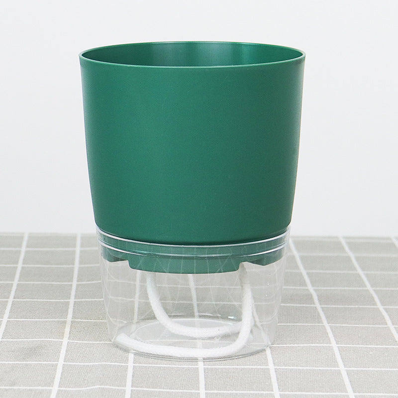 Self Watering Pot Green