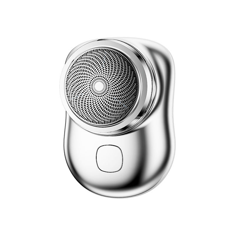 Mini Electric Shaver Silver