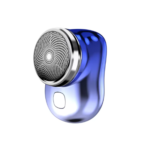Mini Electric Shaver Blue