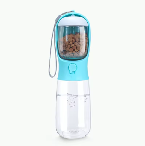 2-in-1 Pet Feeder Blue