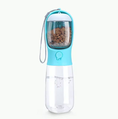 2-in-1 Pet Feeder Blue