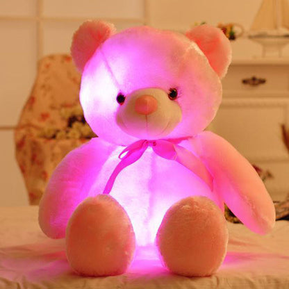 Luminous Teddy Bear Recorder 30cm and 50cm Pink