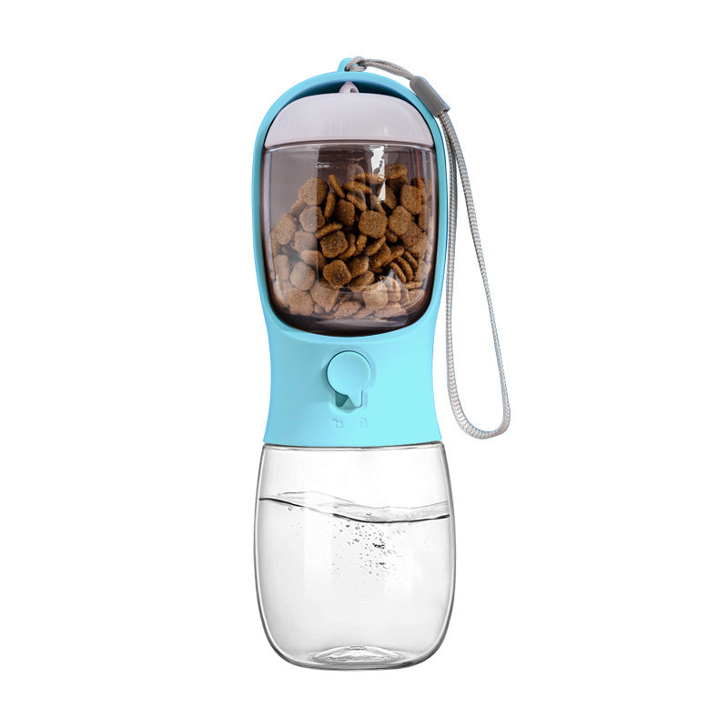 2-in-1 Pet Feeder Blue