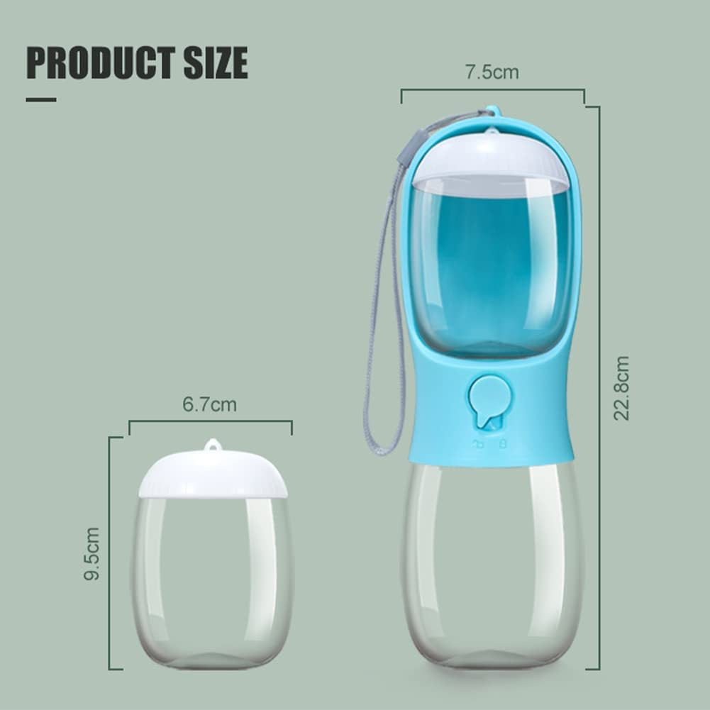 2-in-1 Pet Feeder Product Size