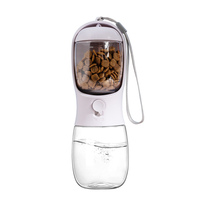 2-in-1 Pet Feeder White