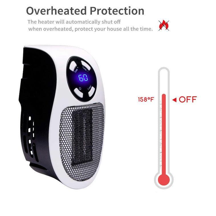 Mini Wall-mounted Heater Overheated Protection