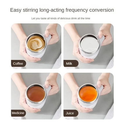 Self Stirring Coffee Mug Wide Uses