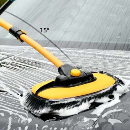 Telescopic Car Wash Mop in use